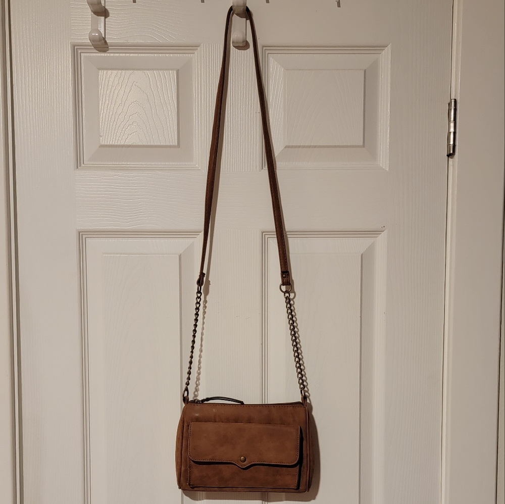 Tan studded crossbody - Picture 2 of 8